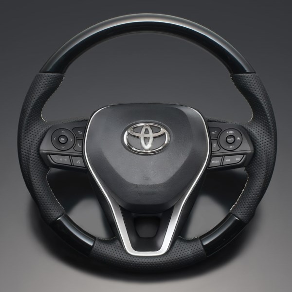 ハイグレード ウッド&レザーステアリング