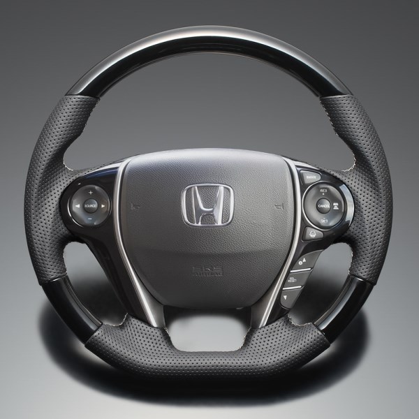 ハイグレード ウッド&レザーステアリング