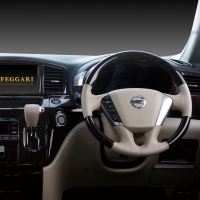 NISSAN | MURANO | Z51 | High grade wood & leather steering | ルナ